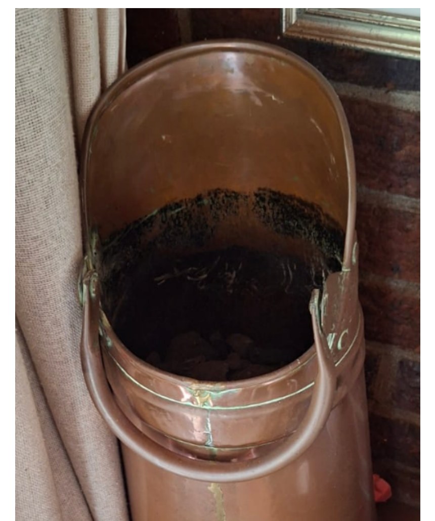 Antique Coal Scuttle